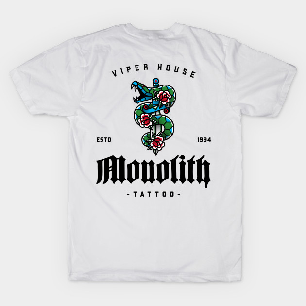 Viper House Tattoo Shop Urban Streetwear by MonolithTees